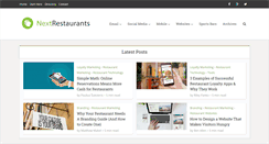 Desktop Screenshot of nextrestaurants.com